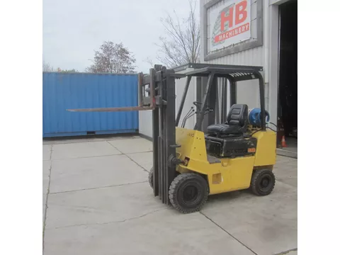 Hyster heftruck H 1.50XL, LPG-gas, triplo, side shift.