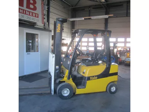 Yale Heftruck GLP20LX, LPG, duplo, side shift.