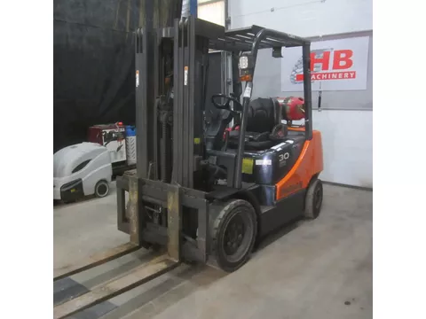 Doosan G30P-5, LPG, triplomast, side shift, bj 2015.